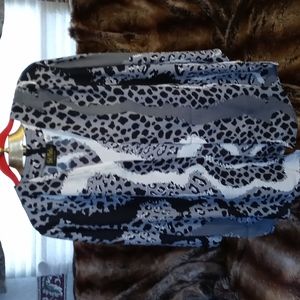 Bob Mackie animal print medium tunic